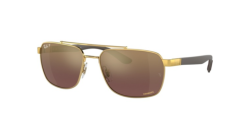 Ray-Ban Rb3701 001/6B 59 17 145 3P Chromance Polarize Güneş Gözlüğü