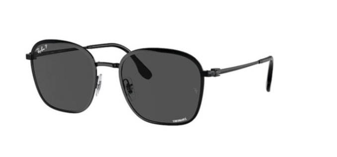 Ray-Ban Rb3720 001/K8 55 20 145 3P Polarize Chromance Güneş Gözlüğü